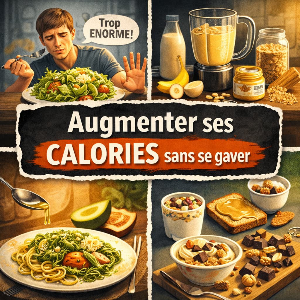 Comment augmenter ses calories sans se gaver?