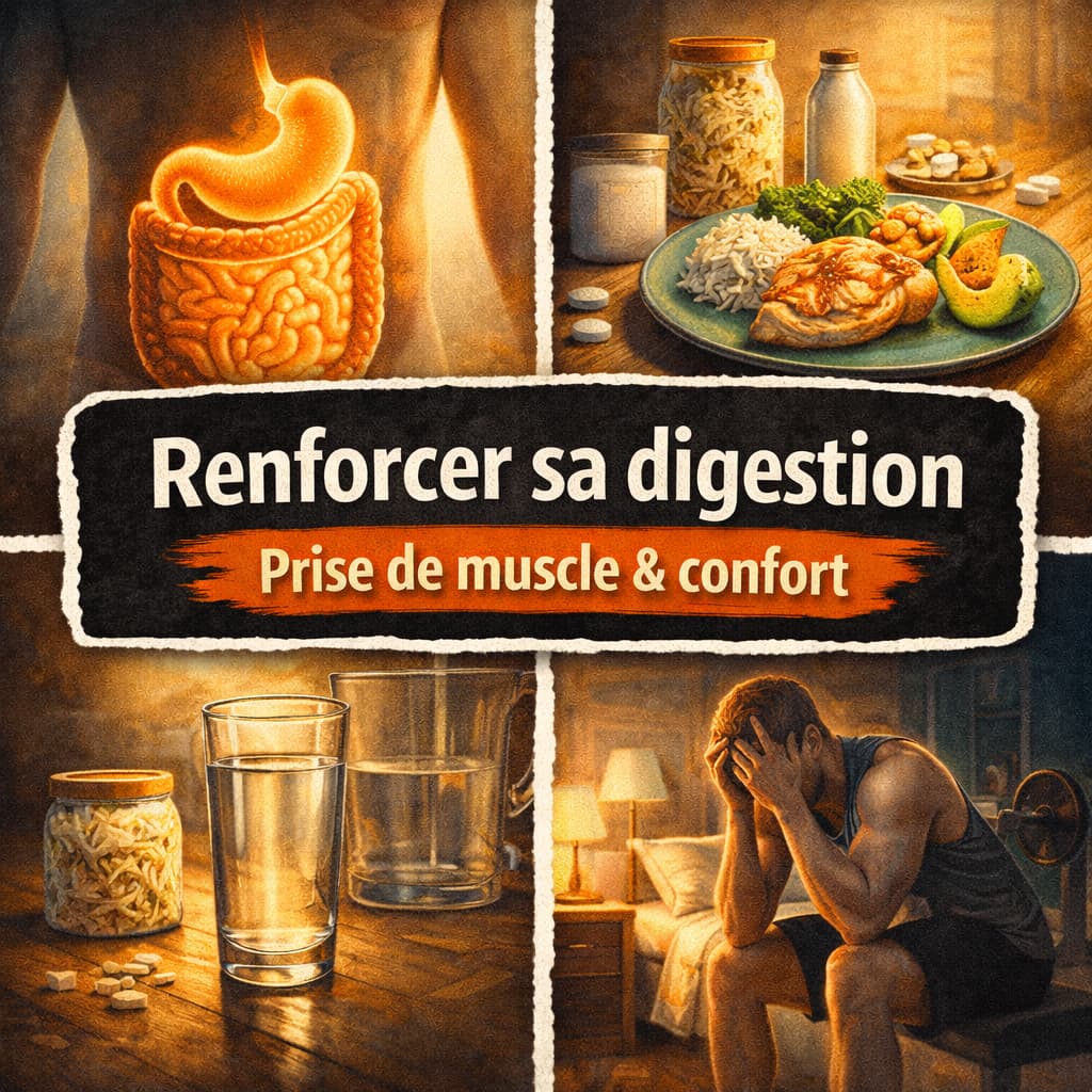 Comment renforcer sa digestion pour optimiser sa prise de muscle (sans se ruiner en compléments)